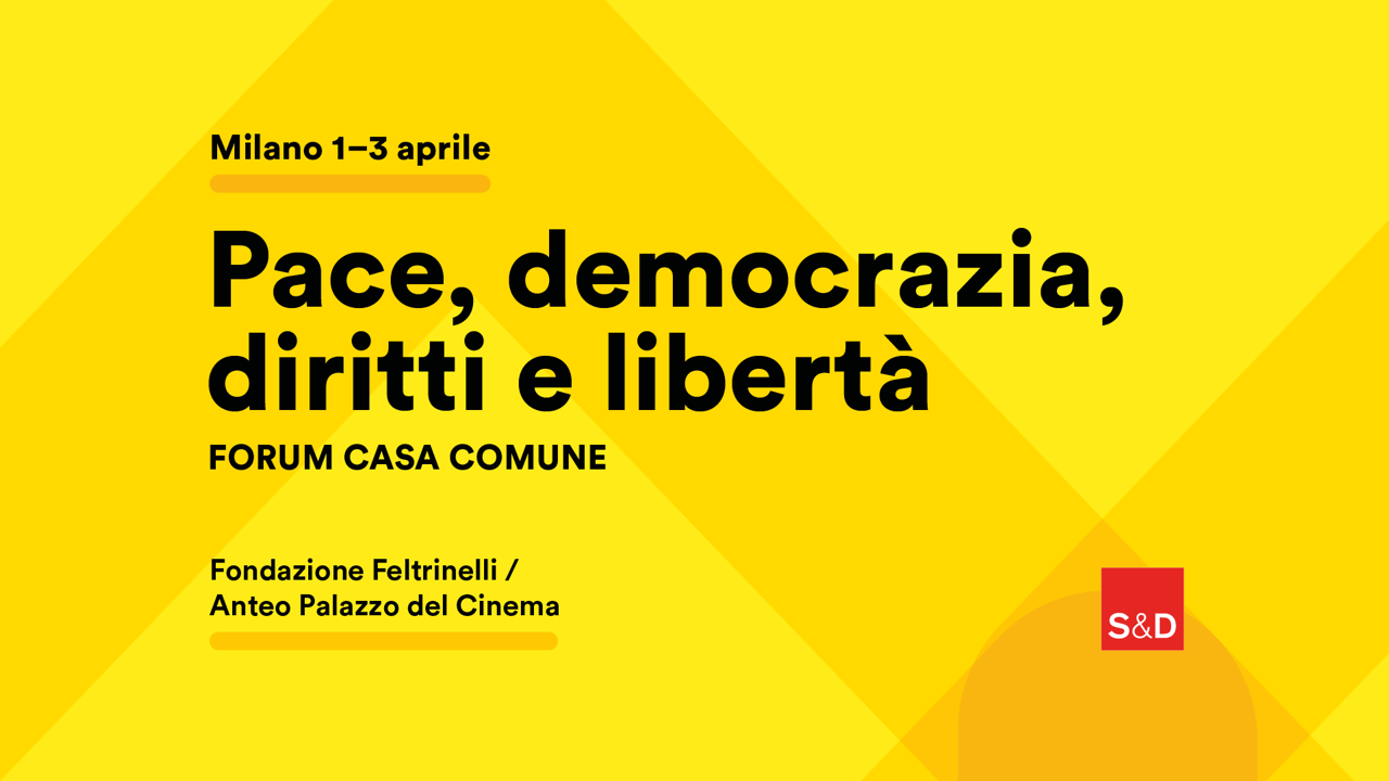 Programma del FORUM DI CASA COMUNE