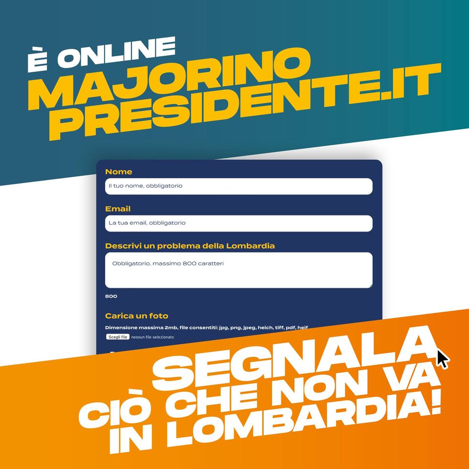 Ecco il sito della campagna!