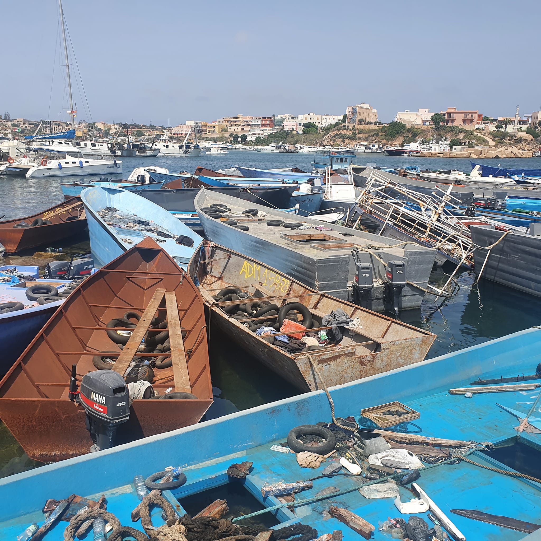 sopralluogo a Lampedusa