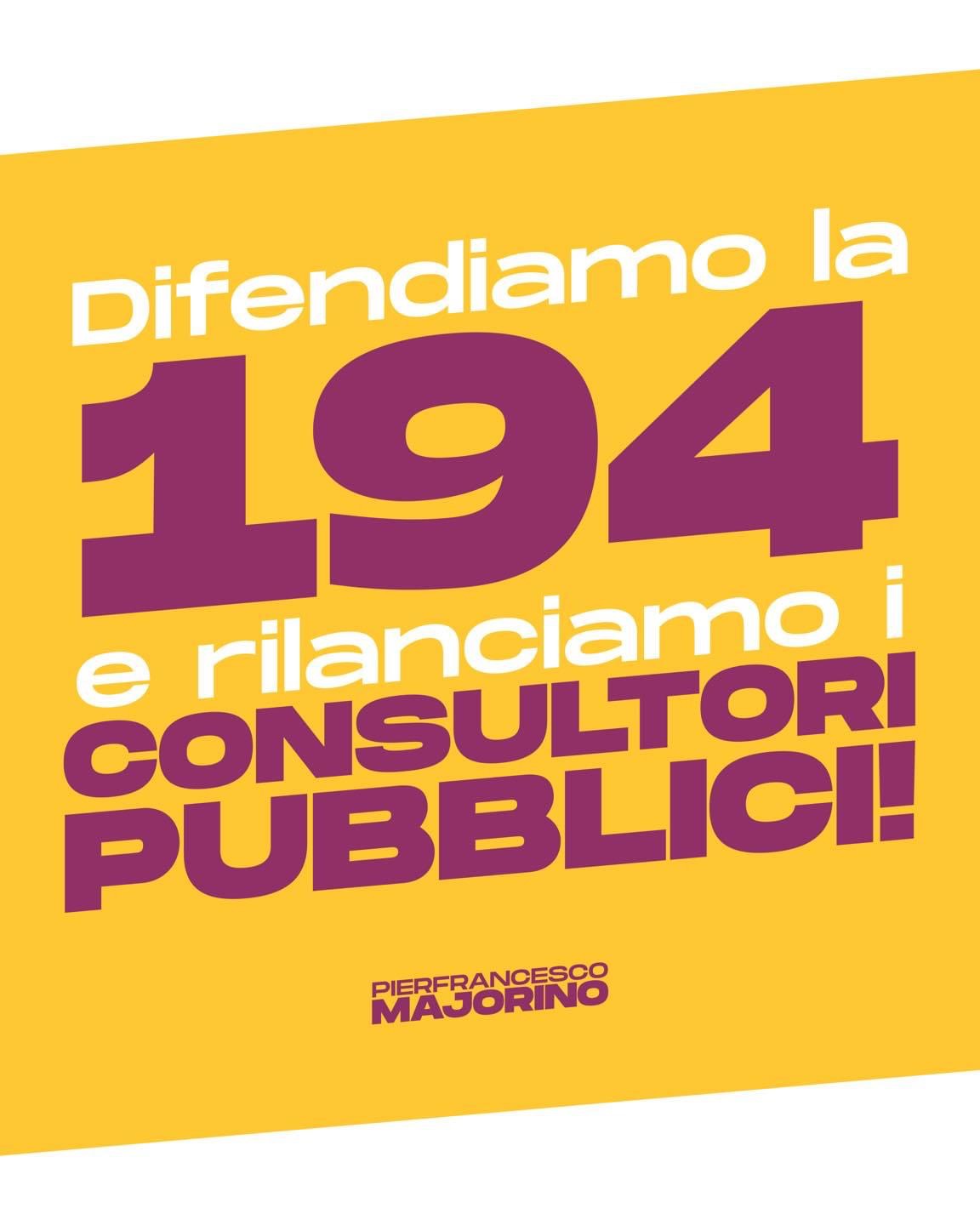 Difendiamo la 194, rilanciamo i consultori