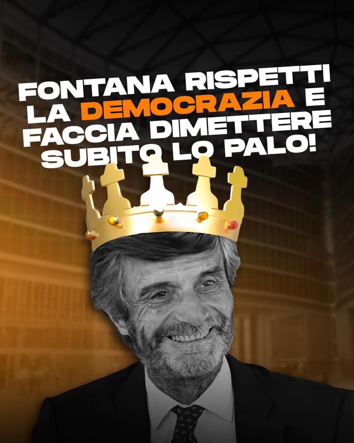 Fontana rispetti la democrazia